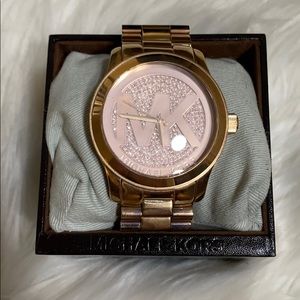 Rose Gold Michael Kors 45 mm Watch